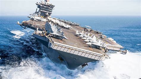 How Does Worlds Largest Aircraft Carrier Stay Level Youtube