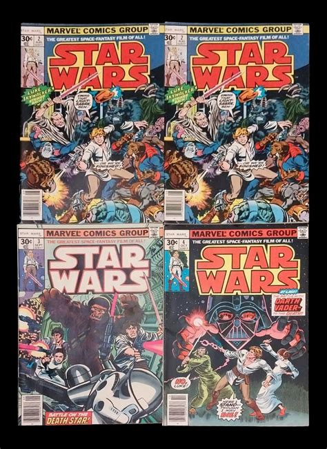 ComicConnect STAR WARS 2 Group Lot VF 7 5