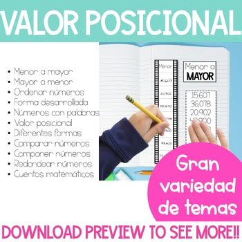 Valor Posicional Tercer Grado Place Value In Spanish Rd Interactive