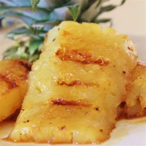 Grilled Pineapple Fresh And Easy Side Dish High Heels And Grills