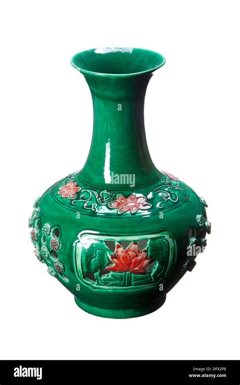 Traditional Chinese Vase Stock Photo Alamy