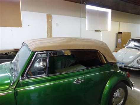68 Bug Convertible Install
