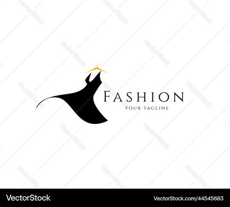 Simple fashion business logo design template Vector Image