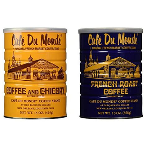 Cafe Du Monde Coffee And Chickory And French Roast Bundle New Orleans