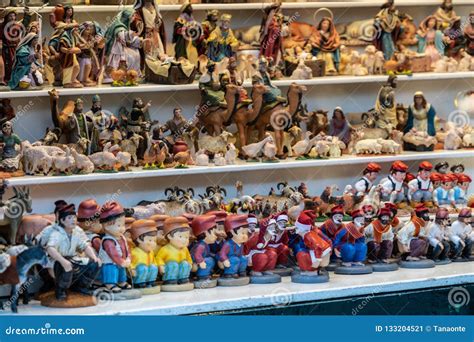 Caganer Catalan Character In The Nativity Scenes Royalty Free Stock