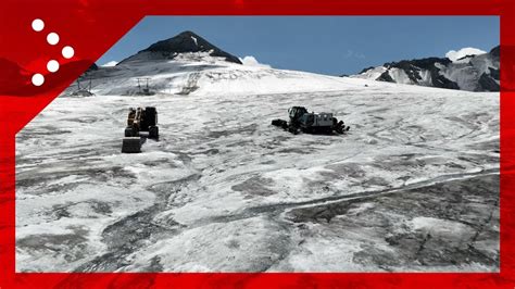 Caldo Il Ghiacciaio Dello Stelvio In Sofferenza Le Immagini Dal Drone