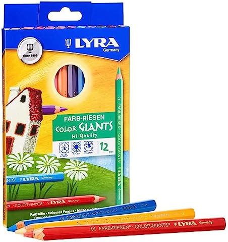 Lyra Ferby L3621120 Etui De 12 Crayons De Couleur Triangulaires 6 25 Mm