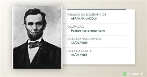 Abraham Lincoln Quem Foi - Biografia de Abraham Lincoln - eBiografia
