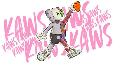 How to draw hypebeast Kaws - YouTube