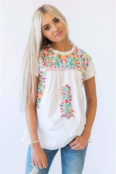 Mindy Mae's Market Gabby Embroidered Top | Fashion, Outfit inspirations ...