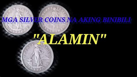 MGA SILVER COINS NA AKING BINIBILI YouTube