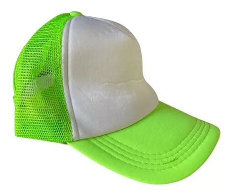 Visera Gorra Trucker X Sublimar Cotillon Carioca Fluo Env O Gratis