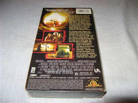 Jeepers Creepers Vhs Vintage 2001 Novo Selado De Ubuy India