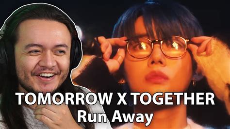 TXT Run Away Official MV REACTION YouTube