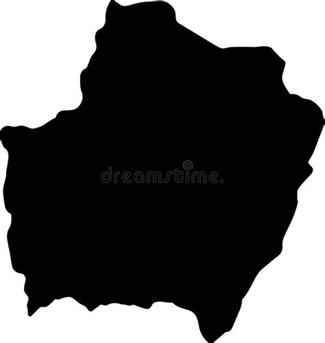 Kamphaeng Phet Thailand Silhouette Map with Transparent Background ...