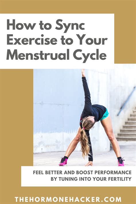 How To Sync Exercise With Your Menstrual Cycle