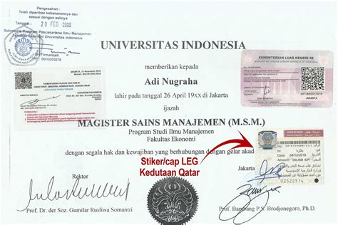 Contoh Legalisir Stempel Ijazah Yang Benar Smp Sma Dan Universitas Blog Mamikos