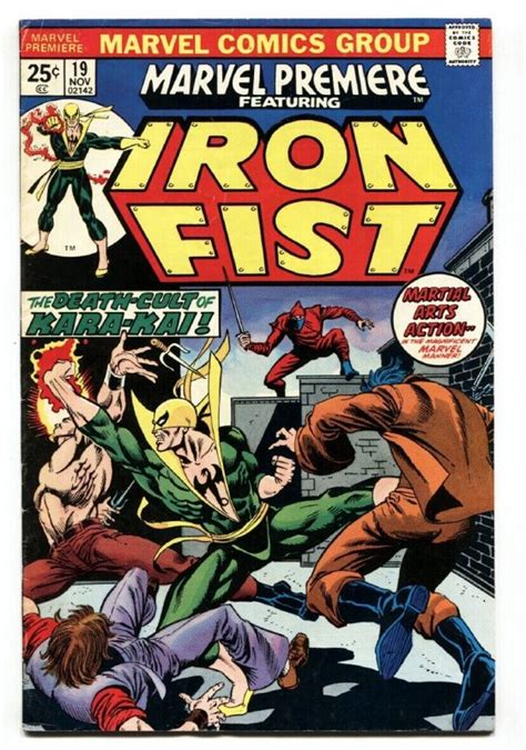 Marvel Premiere Iron Fist St Lee Wing F Vf Comic Books