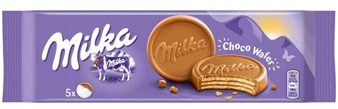 MILKA CHOCO WAFER WAFLE W CZEKOLADZIE 5 Szt 7565945084 Oficjalne