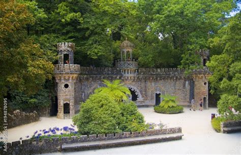 Guardian Gate Gardens In Quinta Da Regaleira Stock Photo Adobe Stock