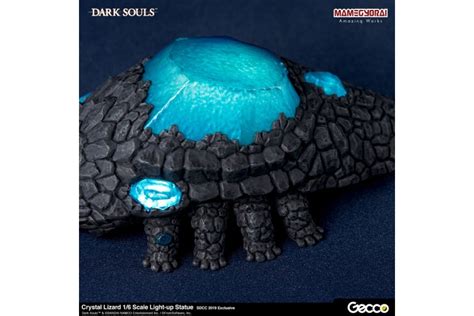 Dark Souls Ishimori Crystal Lizard Light Up Statue Gecco Mykombini