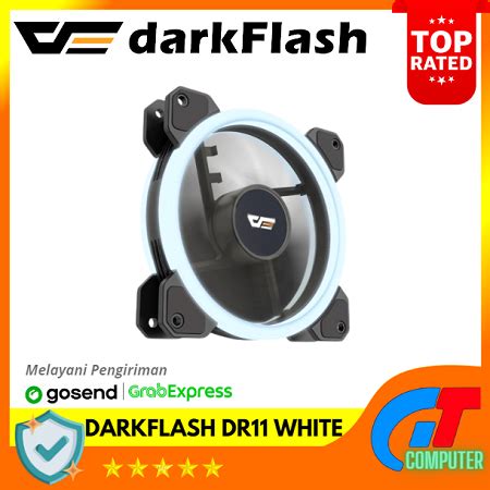 Jual DARKFLASH DR11 DUAL RING LED SINGLE FAN Shopee Indonesia