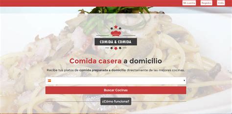 Comidacomida Un Nuevo Proyecto De Comida Casera A Domicilio