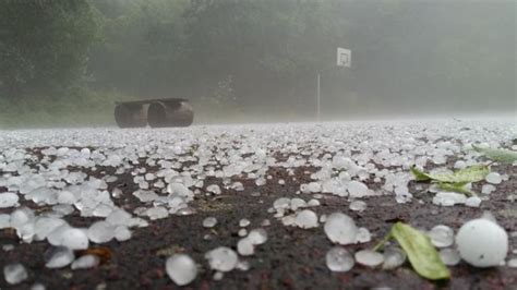 Por qué hay más tormentas de granizo y con piedras más grandes como la