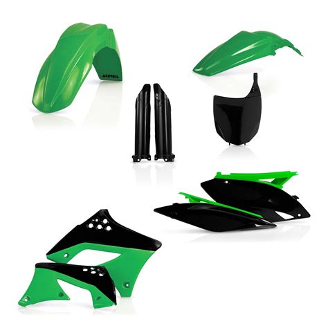 Plastics Kit Acerbis Dirt Bike Kawasaki Kxf Replica Full