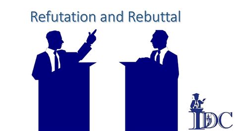 Refutation And Rebuttal Online Presentation