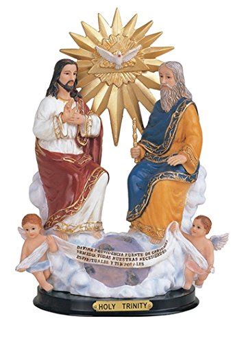 Holy Trinity Statue Estatua Jesus Joseph And Holy Spirit