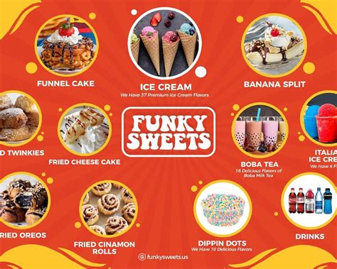 Funky Sweets Menu Saint Petersburg • Order Funky Sweets Delivery Online