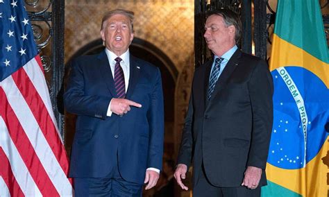 Aliado De Bolsonaro Trump Cita Dificuldades Do Brasil No Combate Ao