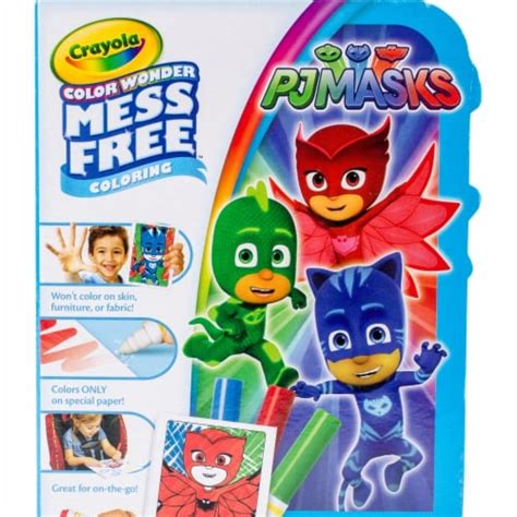 Crayola Color Wonder PJ Masks On The Go Coloring Kit 1 Ct Smiths