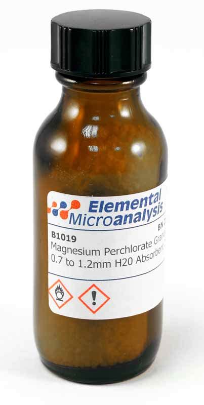 Magnesium Perchlorate Granular 0.7 to 1.2mm H20 Absorbent 25gm ...