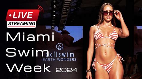 AXIL SWIM PARAISO Miami Beach Miami Swim Week 2024 YouTube