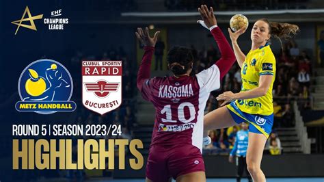 Metz Handball Vs CS Rapid Bucuresti Round 5 EHF Champions League