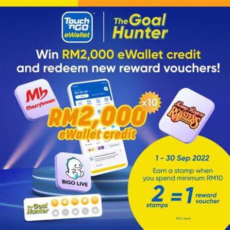 Touch N Go Ewallet September The Goal Hunter Promotion Win Rm