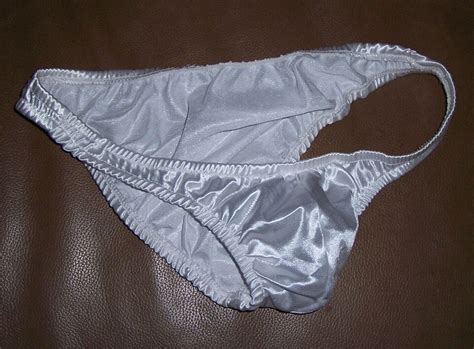 K Y Mens Sexy Shiny Bikini Satin Knit Low Rise Ebay