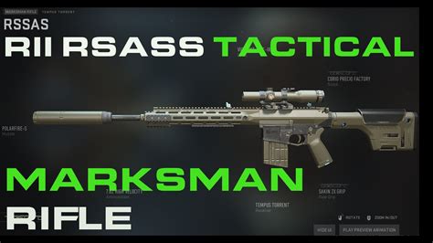 R Rsass Marksman Rifle Gameplay Cod Mw Youtube