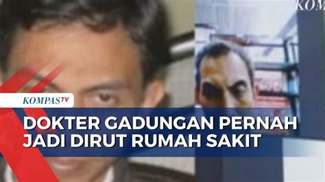 RS Habibullah Jadi Korban Susanto Si Dokter Gadungan Sempat Dilantik