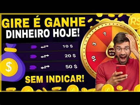 INCRÍVEL APLICATIVO PAGANDO 50 00 GIRE A ROLETA E GANHE DINHEIRO