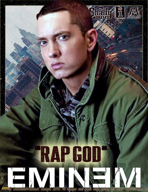 Eminem Rap God Poster By Chrisneville85 On Deviantart