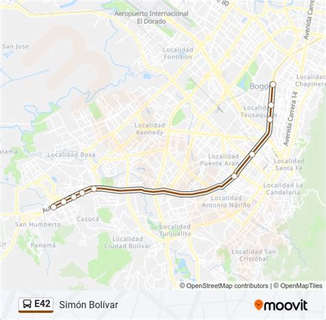 Ruta E Horarios Paradas Y Mapas De Agosto Actualizado