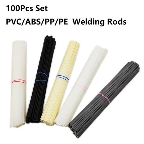 Fule Pcs Plastic Welding Rods Abs Pp Pvc Pe Welding Sticks For