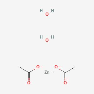 Zinc acetate dihydrate | C4H10O6Zn | CID 2724192 - PubChem