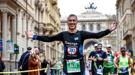 8. Rome, Italy – 19 March 2023 – George Runs 30×30