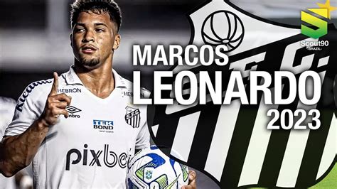 Marcos Leonardo Magic Skills Gols Santos Hd Youtube