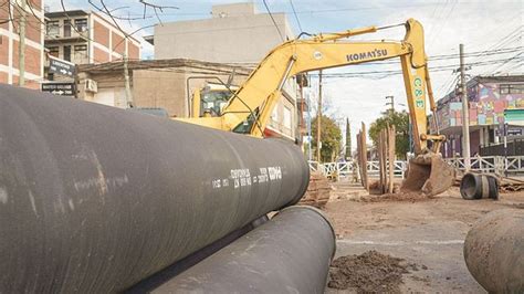 Agua Cloacas Y Pasos A Nivel Avanzan Las Obras Gestionadas Por