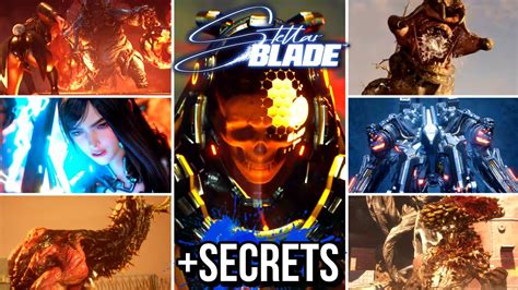 Stellar Blade All Bosses And Endings Secret Optional Boss Fights 100